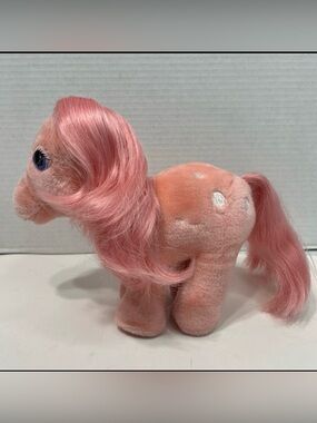 VINTAGE My Little Pony Cotton Candy Plush stuffed animal toy 80’s retro